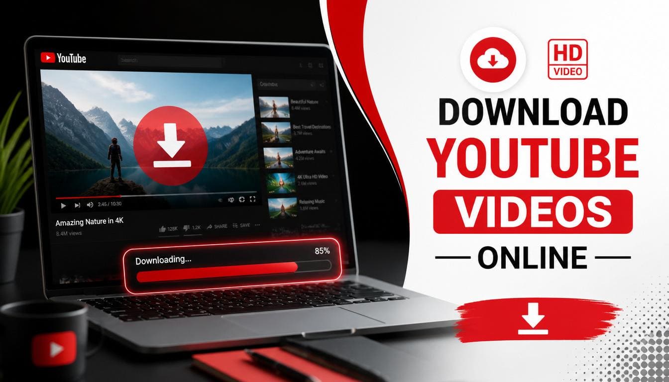 Download YouTube Videos Online Free in HD — Fast YouTube Video Downloader (2026)