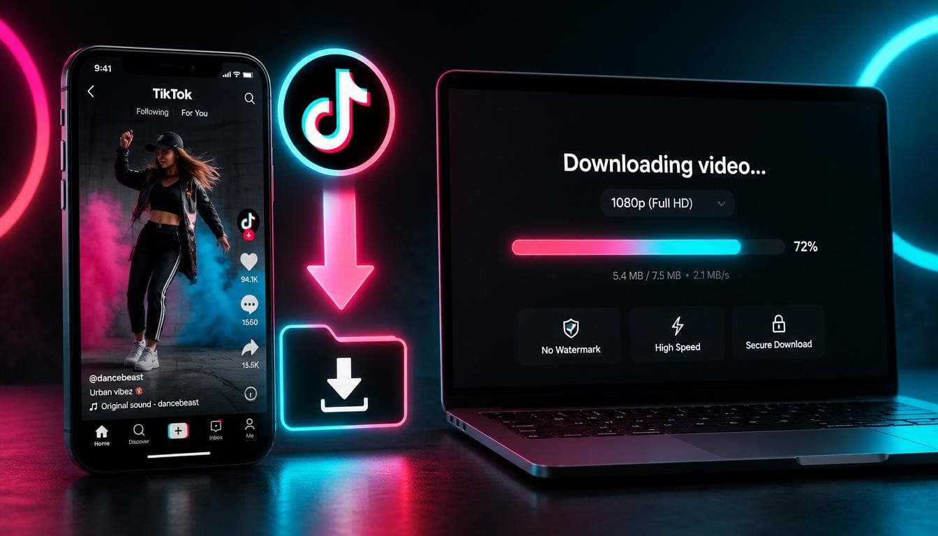 How to Download TikTok Videos Without Watermark — Free TikTok Video Saver (2026)