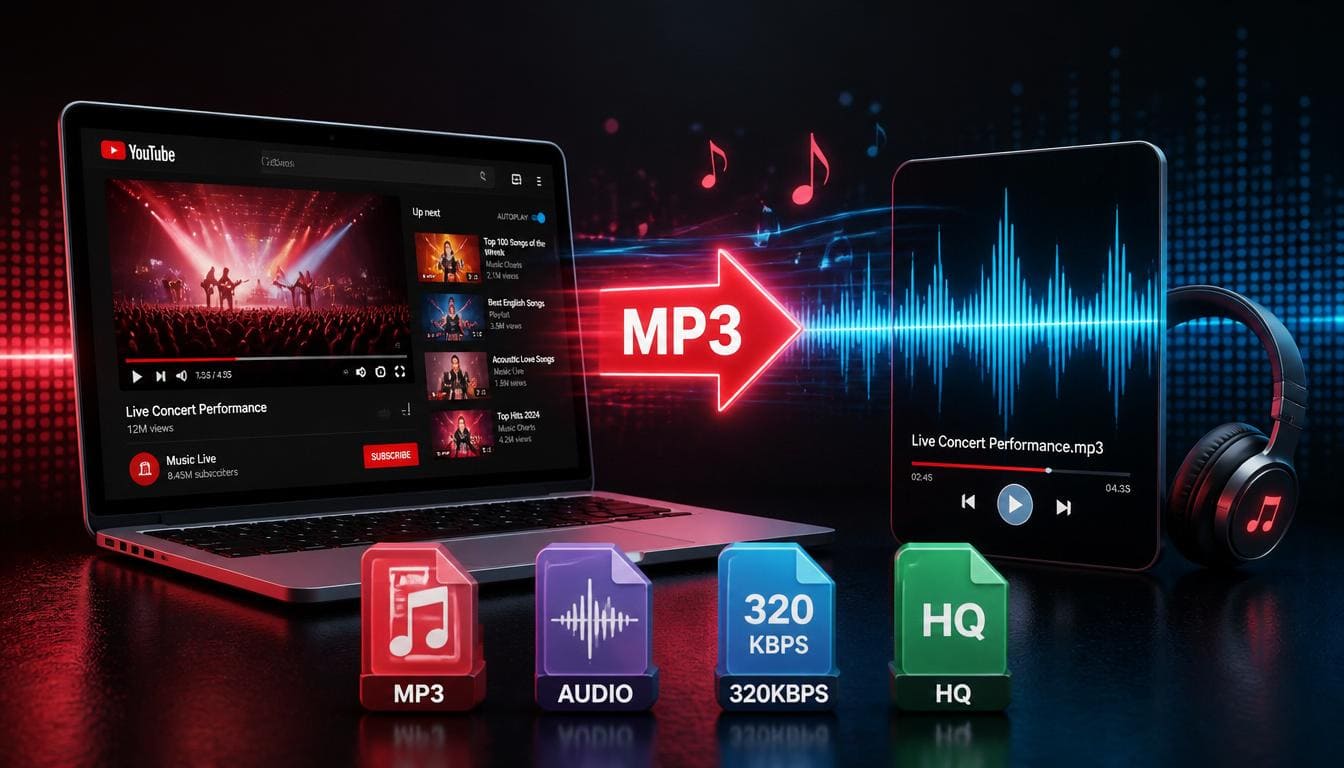 YouTube to MP3 Converter — Download YouTube Audio Free Online (2026)